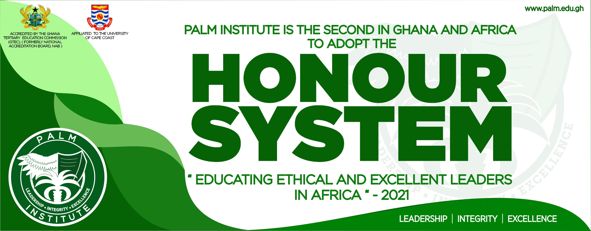 Honour code Palm University College